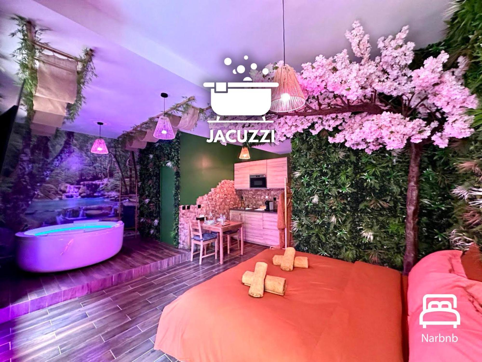 Narbnb - Jungle Suite - Jacuzzi - Centre - Clim Narbona Exterior foto